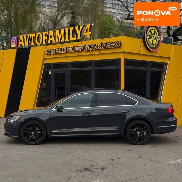 Volkswagen Passat, 2016 р., Бензин, 122 тис. км, Седан, Сірий, Київ AT-10417993 фото
