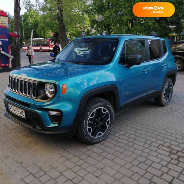 Jeep Renegade, 2020, Бензин, 2.4 л., 13 тис. км, Позашляховик / Кросовер, Синій, Івано-Франківськ Cars-Pr-68636 фото