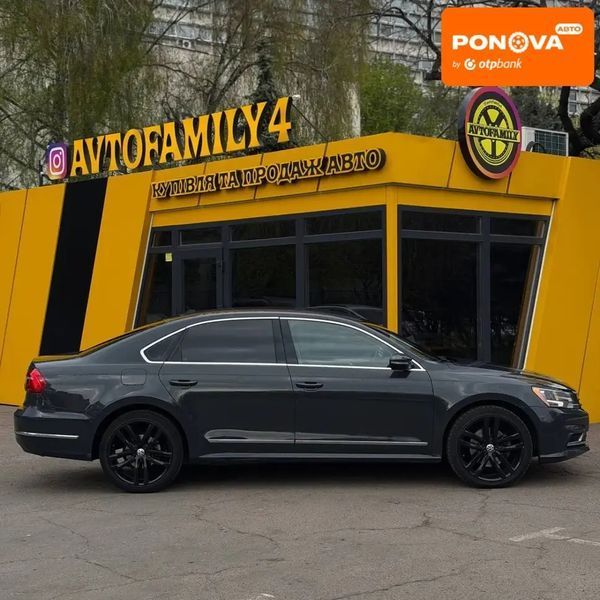 Volkswagen Passat, 2016 р., Бензин, 122 тис. км, Седан, Сірий, Київ AT-10417993 фото