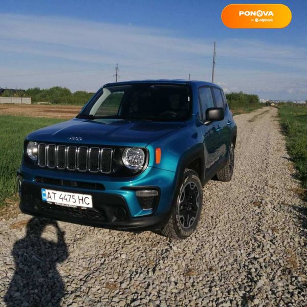 Jeep Renegade, 2020, Бензин, 2.4 л., 13 тис. км, Позашляховик / Кросовер, Синій, Івано-Франківськ Cars-Pr-68636 фото