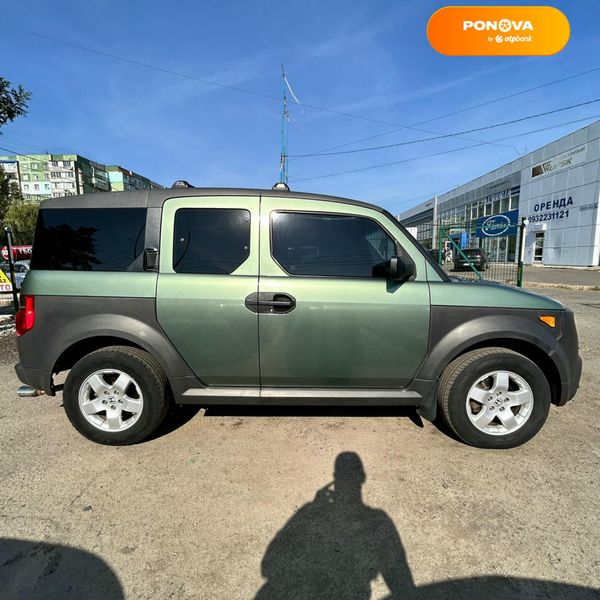 Honda Element, 2005, Газ пропан-бутан / Бензин, 2.4 л., 242 тис. км, Внедорожник / Кроссовер, Зеленый, Сумы 202829 фото