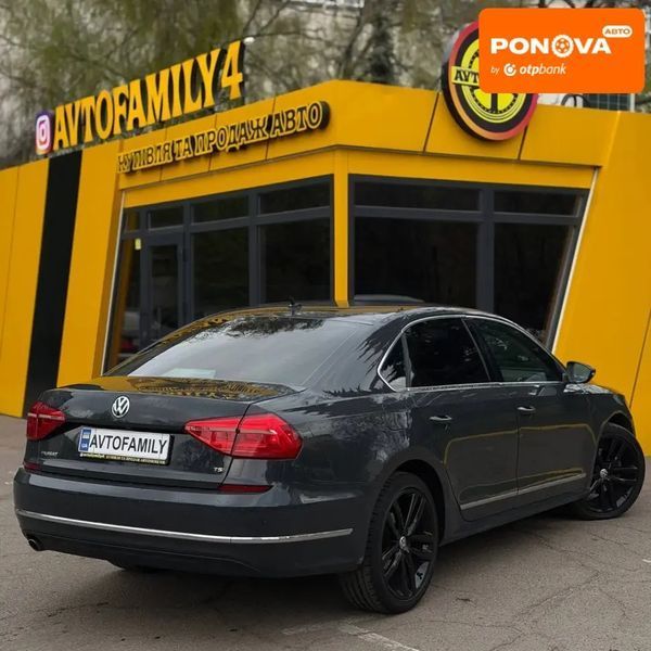 Volkswagen Passat, 2016 р., Бензин, 122 тис. км, Седан, Сірий, Київ AT-10417993 фото