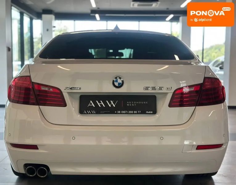 BMW 5 Series, 2014 г., Дизель, 114 тыс. км, Седан, Белый, Львов AT-10399608 фото