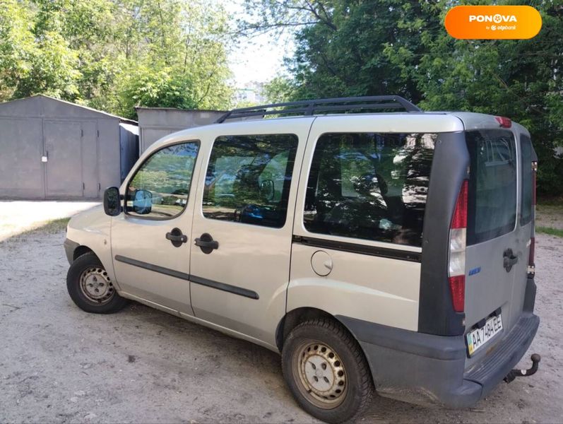 Fiat Doblo, 2001, Дизель, 1.9 л., 285 тис. км, Мінівен, Сірий, Київ Cars-Pr-57983 фото