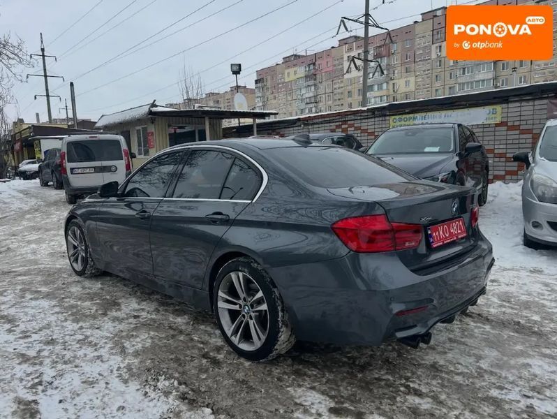 BMW 3 Series, 2017 р., Бензин, 89 тис. км, Седан, Сірий, Дніпро (Дніпропетровськ) AT-10408243 фото