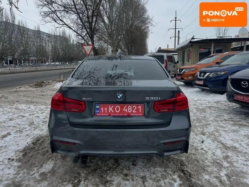 BMW 3 Series, 2017 р., Бензин, 89 тис. км, Седан, Сірий, Дніпро (Дніпропетровськ) AT-10408243 фото