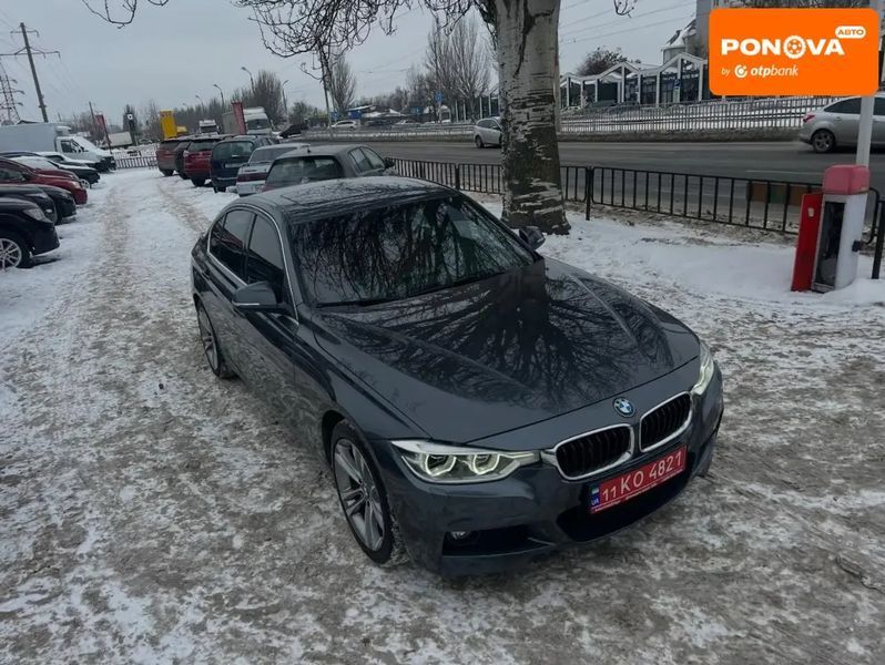 BMW 3 Series, 2017 р., Бензин, 89 тис. км, Седан, Сірий, Дніпро (Дніпропетровськ) AT-10408243 фото