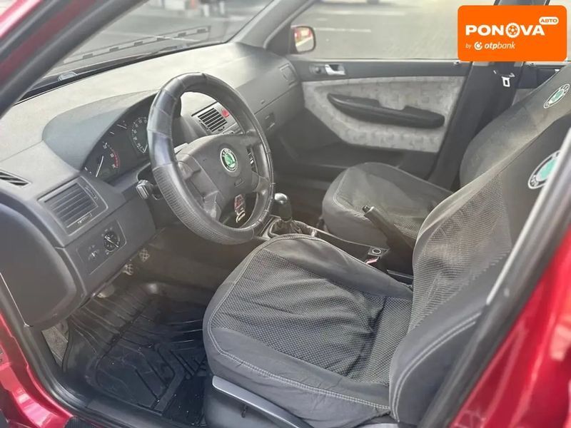 Skoda Fabia, 2003 г., Газ пропан-бутан / Бензин, 373 тыс. км, Хетчбек, Красный, Днепр (Днепропетровск) AT-10406595 фото