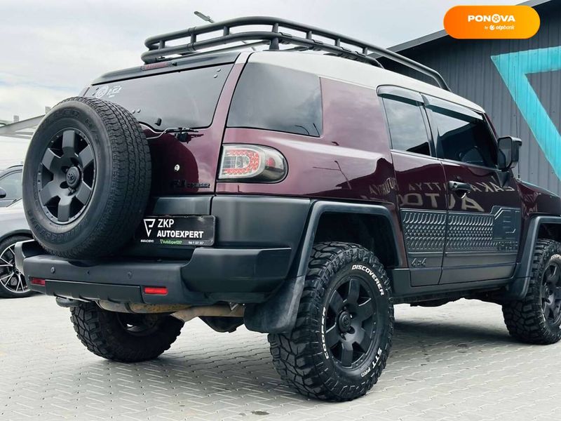 Toyota FJ Cruiser, 2006, Газ пропан-бутан / Бензин, 4 л., 160 тыс. км, Внедорожник / Кроссовер, Красный, Мукачево 33576 фото