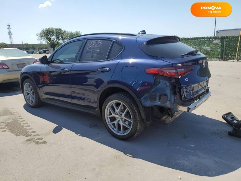 Alfa Romeo Stelvio, 2018, Бензин, 2 л., 110 тис. км, Позашляховик / Кросовер, Синій, Ужгород Cars-EU-US-KR-48498 фото