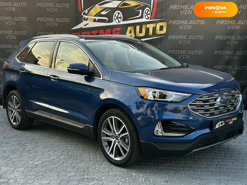 Ford Edge, 2020, Бензин, 2 л., 38 тис. км, Позашляховик / Кросовер, Синій, Вінниця 110099 фото