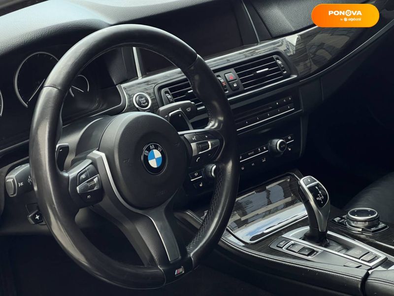 BMW 5 Series, 2014, Бензин, 3 л., 170 тис. км, Седан, Сірий, Івано-Франківськ Cars-Pr-67177 фото