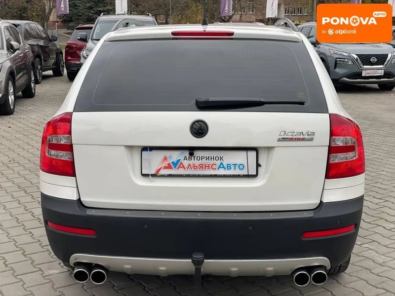 Skoda Octavia Scout, 2012 р., Дизель, 283 тис. км, Універсал, Білий, Кривий Ріг AT-10404489 фото