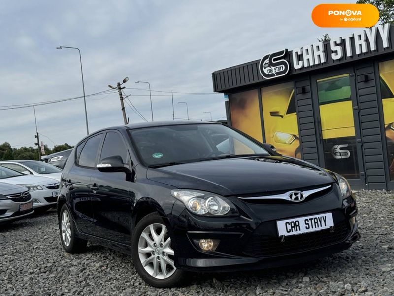 Hyundai i30, 2011, Дизель, 1.6 л., 179 тис. км, Хетчбек, Чорний, Стрий 108408 фото