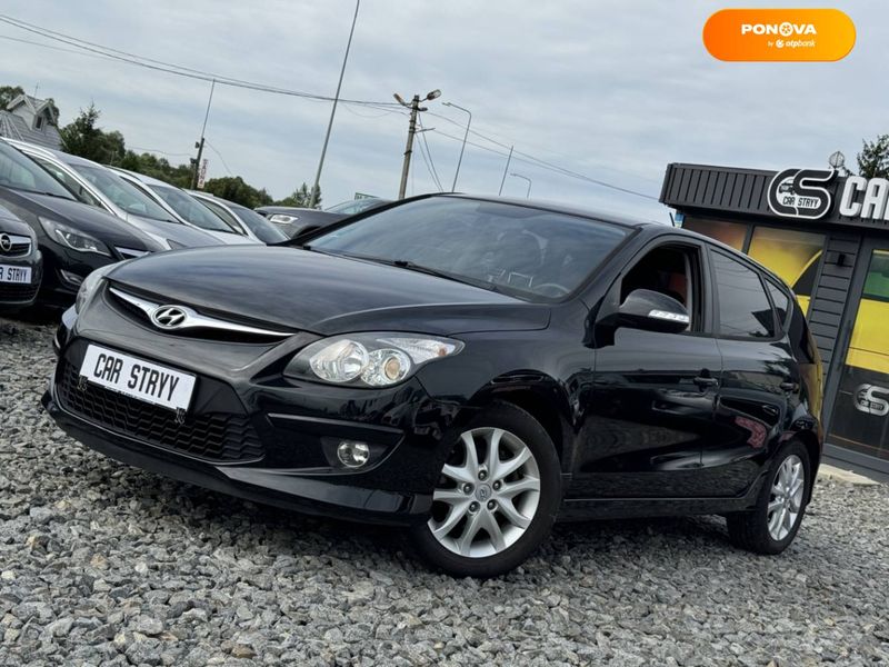 Hyundai i30, 2011, Дизель, 1.6 л., 179 тис. км, Хетчбек, Чорний, Стрий 108408 фото