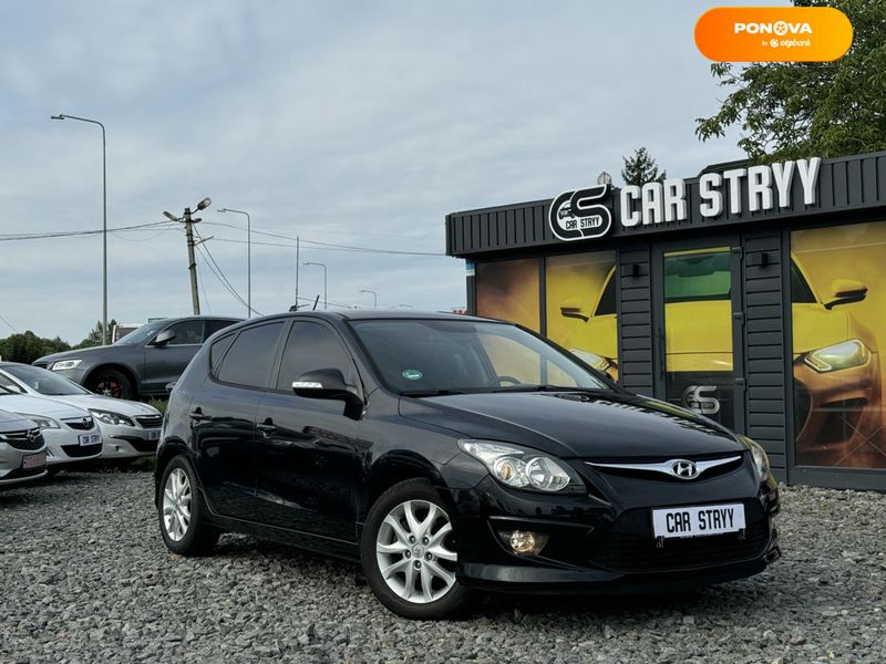 Hyundai i30, 2011, Дизель, 1.6 л., 179 тис. км, Хетчбек, Чорний, Стрий 108408 фото