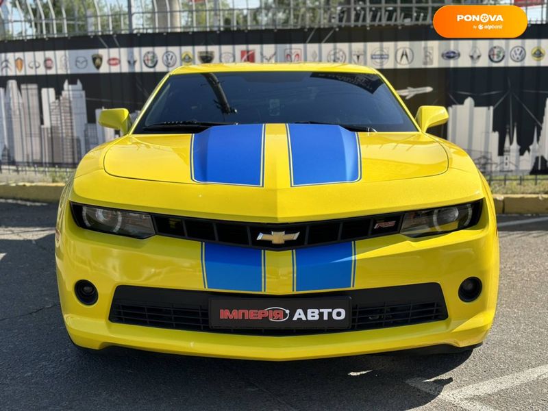 Chevrolet Camaro, 2015, Бензин, 3.6 л., 181 тыс. км, Купе, Желтый, Киев 47468 фото