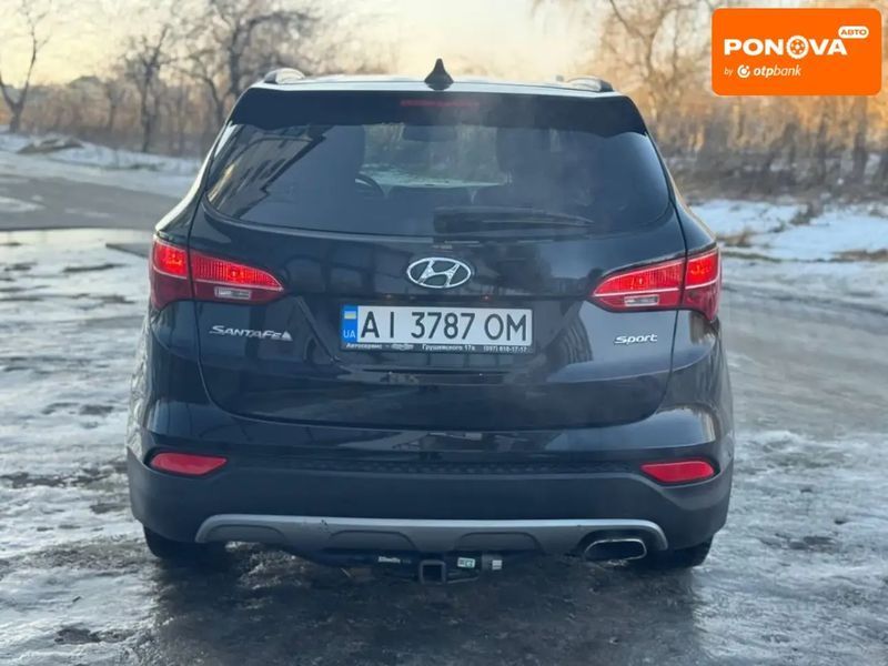 Hyundai Santa FE, 2014 р., Бензин, 165 тис. км, Позашляховик / Кросовер, Чорний, Рівне AT-10412853 фото