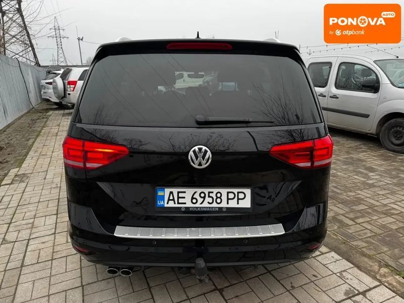 Volkswagen Touran, 2015 р., Дизель, 240 тис. км, Мінівен, Чорний, Дніпро (Дніпропетровськ) AT-10405534 фото