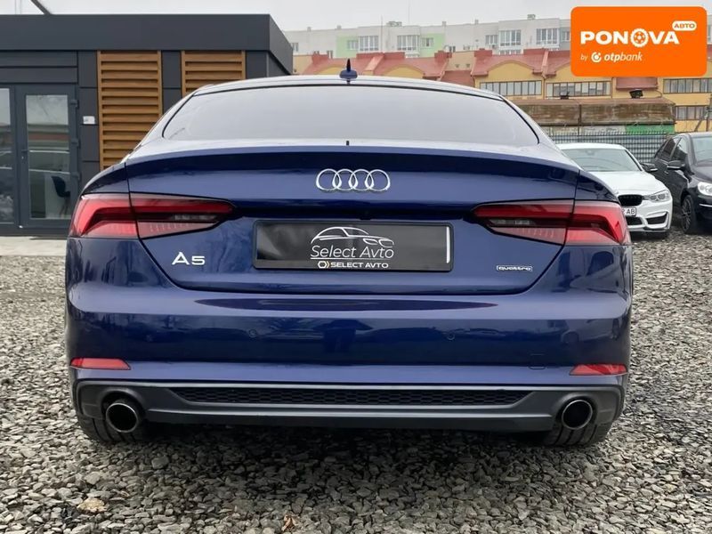 Audi A5 Sportback, 2018 г., Бензин, 84 тыс. км, Седан, Синий, Львов AT-10400851 фото