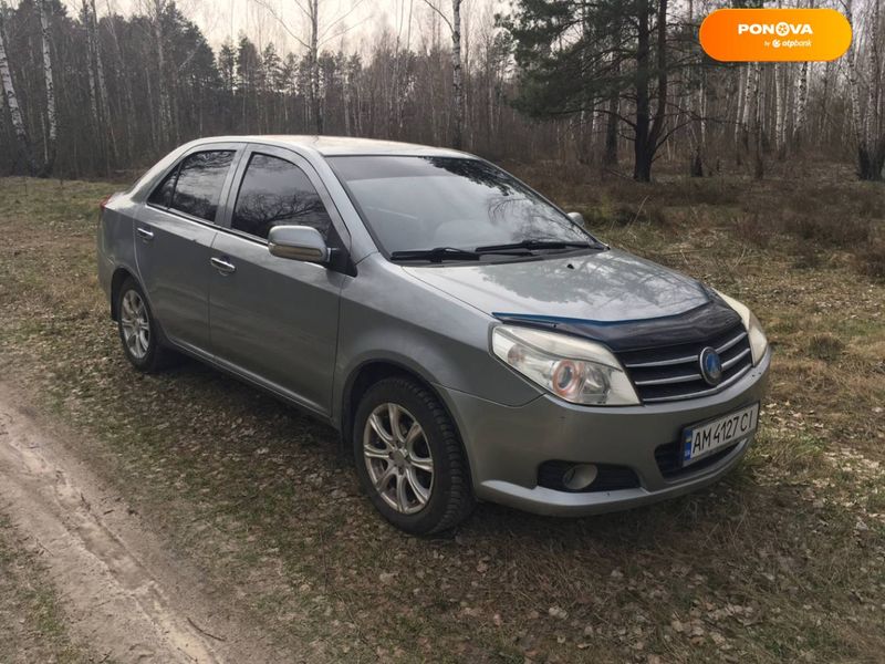 Geely MK, 2013, Газ пропан-бутан / Бензин, 1.5 л., 87 тис. км, Седан, Сірий, Житомир Cars-Pr-67408 фото