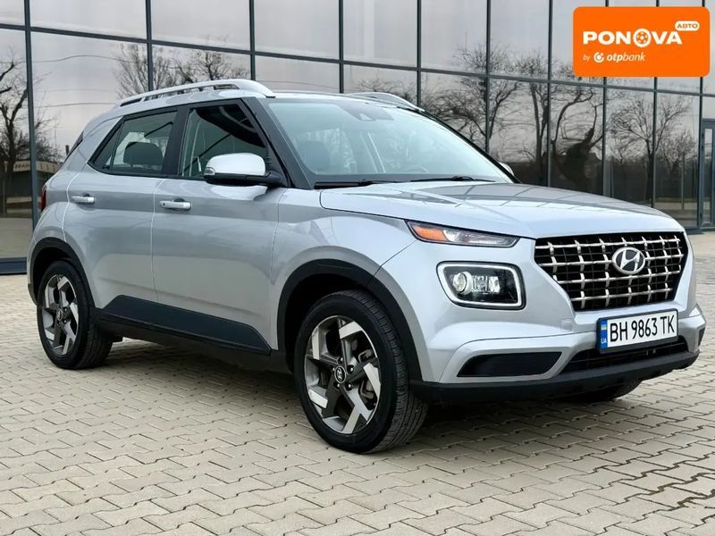 Hyundai Venue, 2022 р., Бензин, 29 тис. км, Позашляховик / Кросовер, Сірий, Одеса AT-10410905 фото