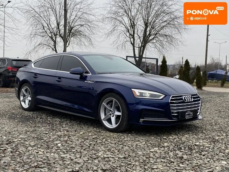 Audi A5 Sportback, 2018 г., Бензин, 84 тыс. км, Седан, Синий, Львов AT-10400851 фото
