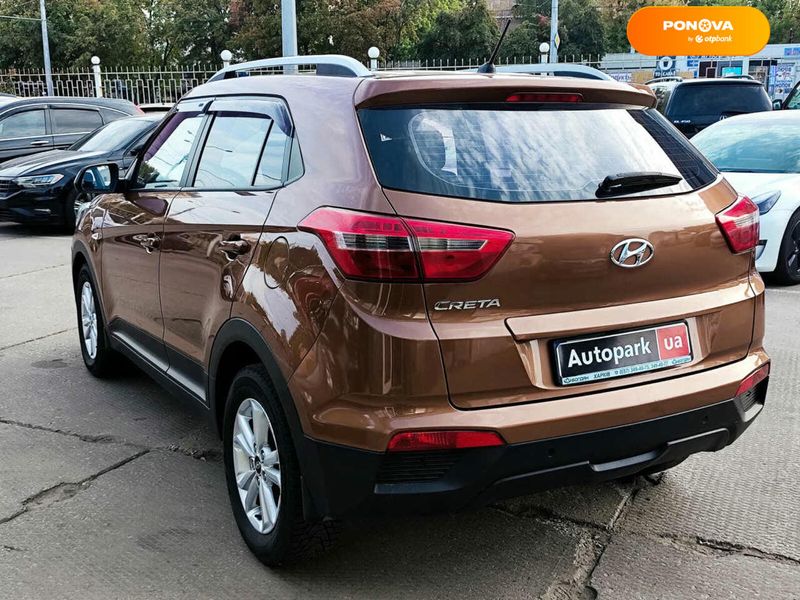 Hyundai Creta, 2016, Бензин, 1.6 л., 185 тис. км, Позашляховик / Кросовер, Коричневий, Харків 194581 фото