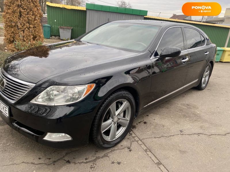 Lexus LS, 2008, Бензин, 4.61 л., 240 тис. км, Седан, Чорний, Миколаїв Cars-Pr-65167 фото