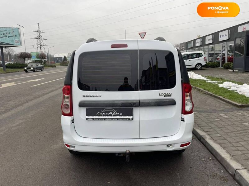 Dacia Logan MCV, 2012, Дизель, 1.5 л., 232 тис. км, Універсал, Білий, Мукачево 6892 фото