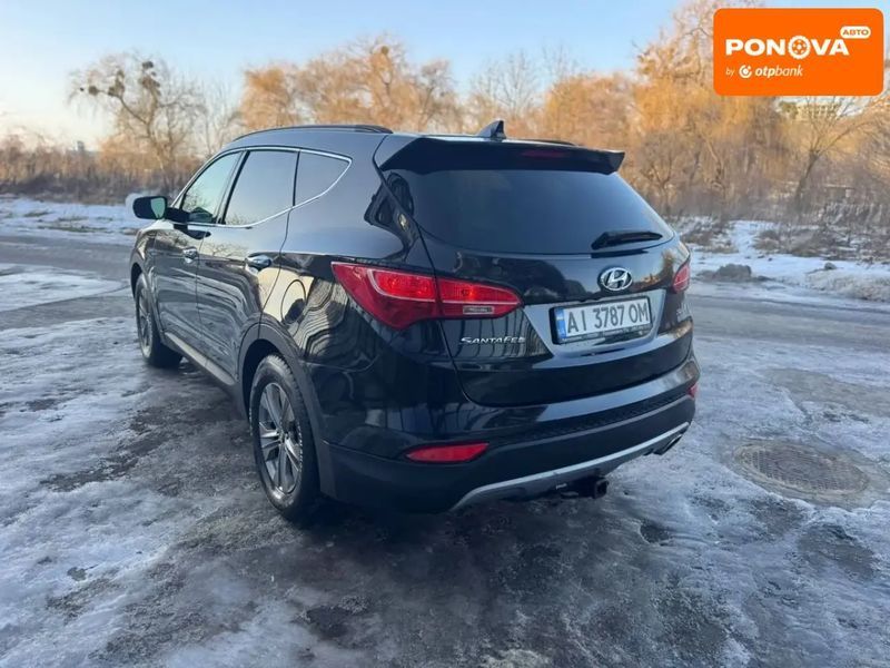 Hyundai Santa FE, 2014 р., Бензин, 165 тис. км, Позашляховик / Кросовер, Чорний, Рівне AT-10412853 фото