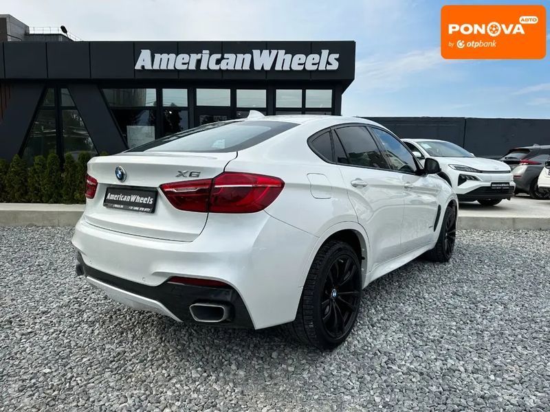 BMW X6, 2018 р., Бензин, 57 тис. км, Позашляховик / Кросовер, Білий, Чернівці AT-10407281 фото
