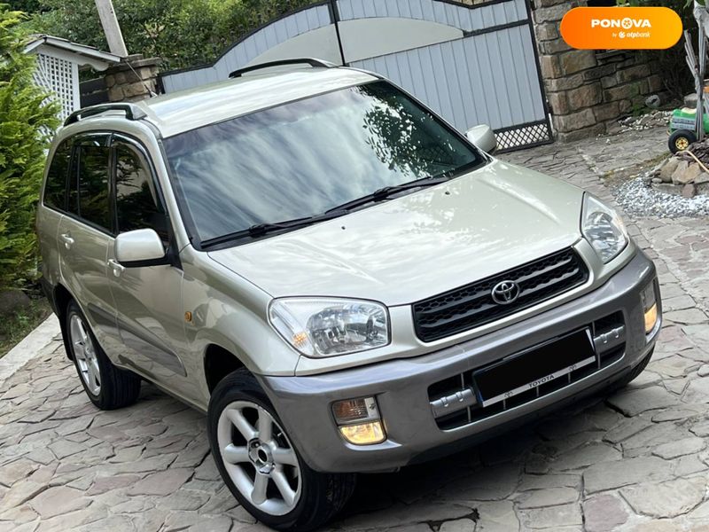 Toyota RAV4, 2001, Газ пропан-бутан / Бензин, 2.01 л., 268 тис. км, Позашляховик / Кросовер, Бежевий, Тернопіль Cars-Pr-67822 фото