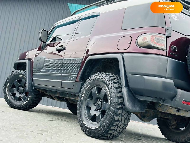 Toyota FJ Cruiser, 2006, Газ пропан-бутан / Бензин, 4 л., 160 тыс. км, Внедорожник / Кроссовер, Красный, Мукачево 33576 фото