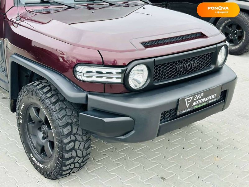 Toyota FJ Cruiser, 2006, Газ пропан-бутан / Бензин, 4 л., 160 тыс. км, Внедорожник / Кроссовер, Красный, Мукачево 33576 фото