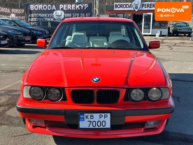 BMW 5 Series, 1994 г., Бензин, 400 тыс. км, Седан, Красный, Винница AT-10412377 фото