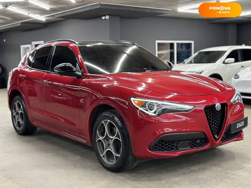 Alfa Romeo Stelvio, 2018, Бензин, 2 л., 144 тис. км, Позашляховик / Кросовер, Червоний, Харків 40832 фото