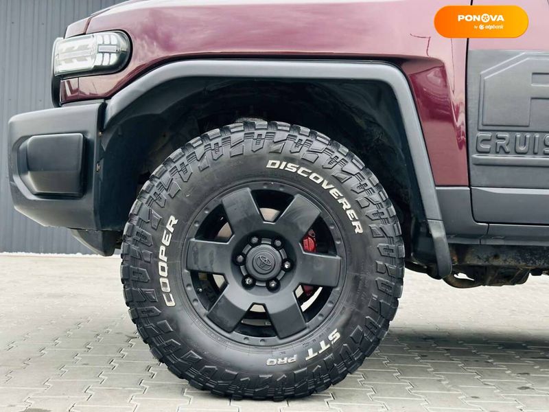 Toyota FJ Cruiser, 2006, Газ пропан-бутан / Бензин, 4 л., 160 тыс. км, Внедорожник / Кроссовер, Красный, Мукачево 33576 фото