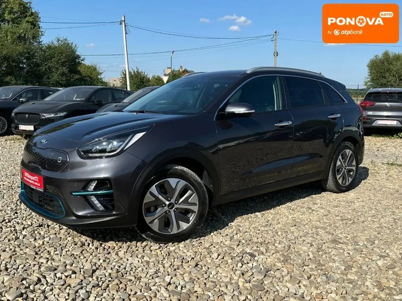 Kia Niro, 2020 р., Електро, 76 тис. км, Позашляховик / Кросовер, Сірий, Сопошин AT-10399943 фото