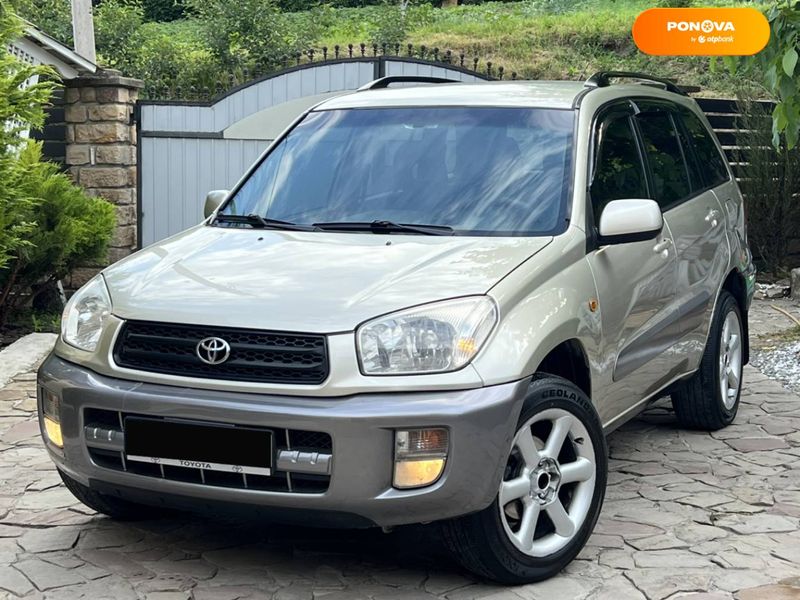 Toyota RAV4, 2001, Газ пропан-бутан / Бензин, 2.01 л., 268 тис. км, Позашляховик / Кросовер, Бежевий, Тернопіль Cars-Pr-67822 фото