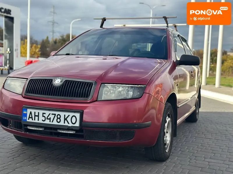 Skoda Fabia, 2003 г., Газ пропан-бутан / Бензин, 373 тыс. км, Хетчбек, Красный, Днепр (Днепропетровск) AT-10406595 фото