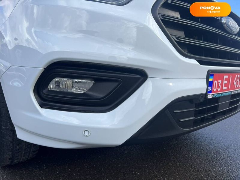 Ford Transit Custom, 2019, Дизель, 2 л., 179 тис. км, Мінівен, Білий, Луцьк 34199 фото