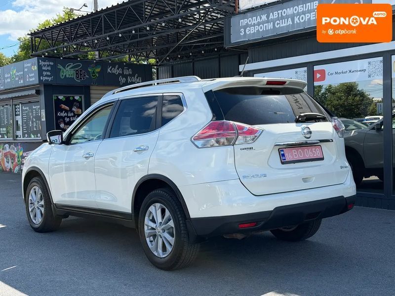 Nissan Rogue, 2016 г., Бензин, 121 тыс. км, Внедорожник / Кроссовер, Белый, Житомир AT-10425229 фото
