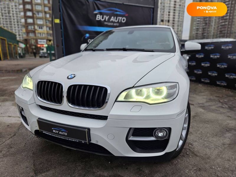 BMW X6, 2013, Бензин, 3 л., 185 тис. км, Позашляховик / Кросовер, Білий, Київ 16489 фото