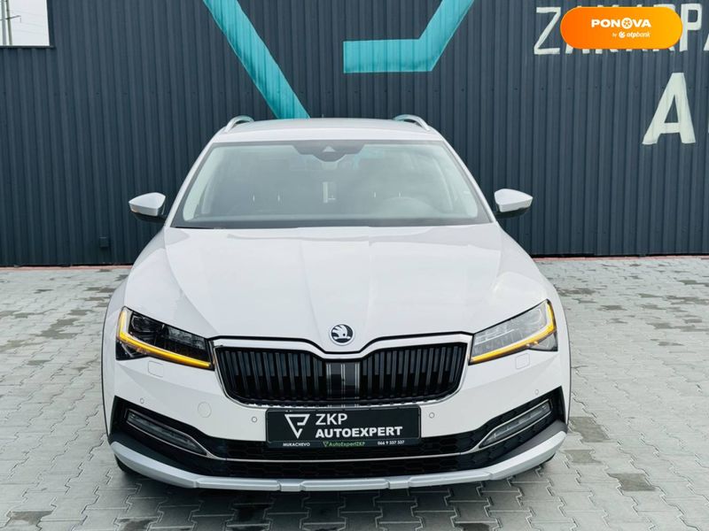 Skoda Superb Scout, 2020, Дизель, 119 тис. км, Універсал, Білий, Мукачево 48836 фото