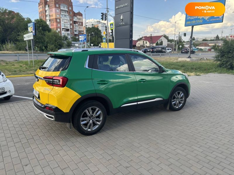 Chery Tiggo 4, 2021, Газ пропан-бутан / Бензин, 1.5 л., 22 тис. км, Позашляховик / Кросовер, Зелений, Полтава 52296 фото