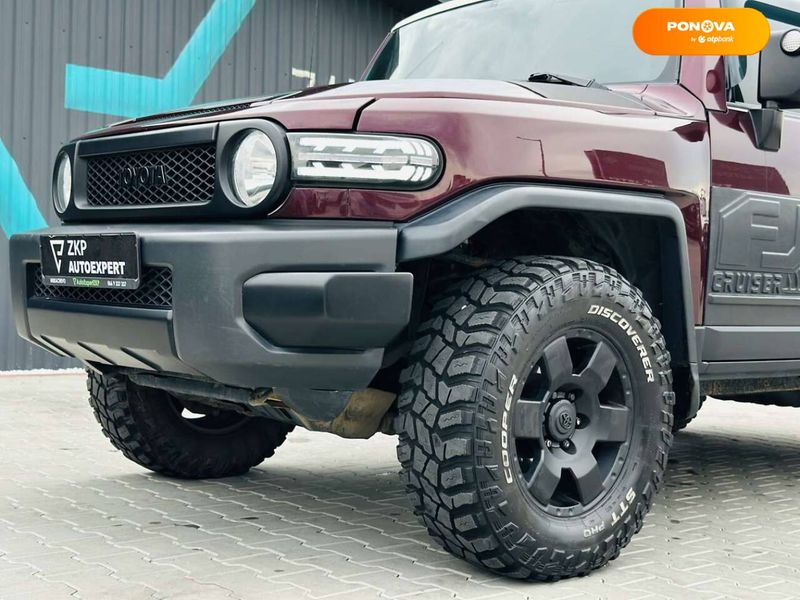 Toyota FJ Cruiser, 2006, Газ пропан-бутан / Бензин, 4 л., 160 тыс. км, Внедорожник / Кроссовер, Красный, Мукачево 33576 фото