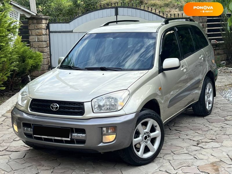 Toyota RAV4, 2001, Газ пропан-бутан / Бензин, 2.01 л., 268 тис. км, Позашляховик / Кросовер, Бежевий, Тернопіль Cars-Pr-67822 фото