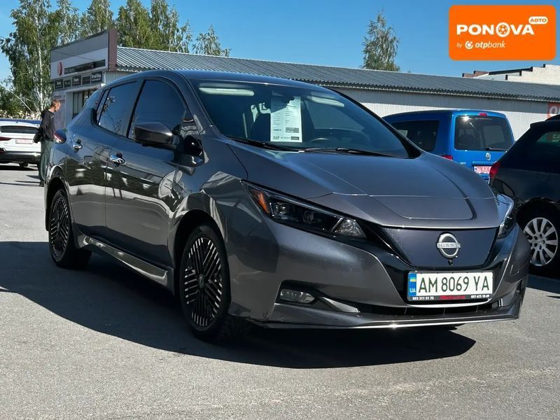 Nissan Leaf, 2023 р., Електро, 37 тис. км, Хетчбек, Сірий, Житомир AT-10417556 фото