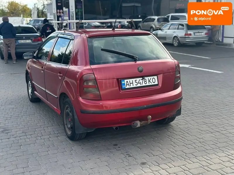 Skoda Fabia, 2003 г., Газ пропан-бутан / Бензин, 373 тыс. км, Хетчбек, Красный, Днепр (Днепропетровск) AT-10406595 фото